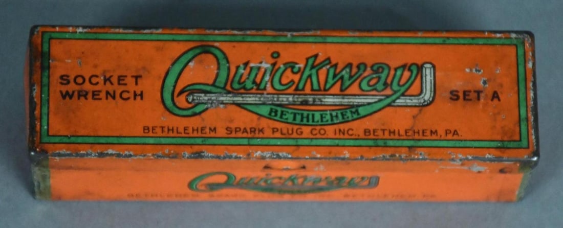 Quickway Socket Wrench Set in Metal Box (1 of 2)