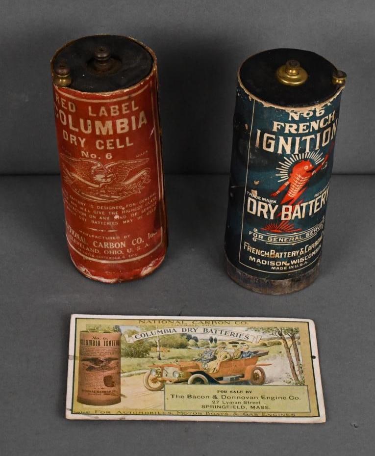 Columbia Dry Batteries Ink Blotter & 2 Batteries (1 of 4)