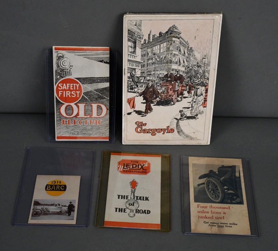 5-Auto Related Paper Advertising Items (1 of 4)