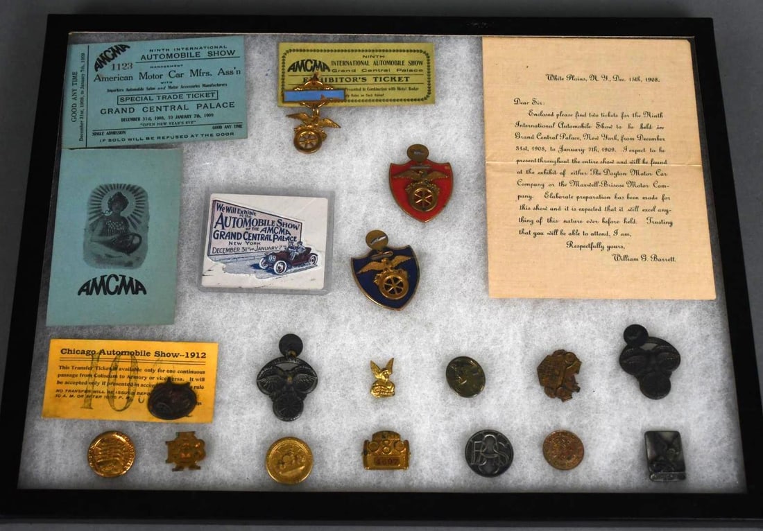 Showcase of Early New York & Other Auto Show 1908 to 1920 (1 of 5)