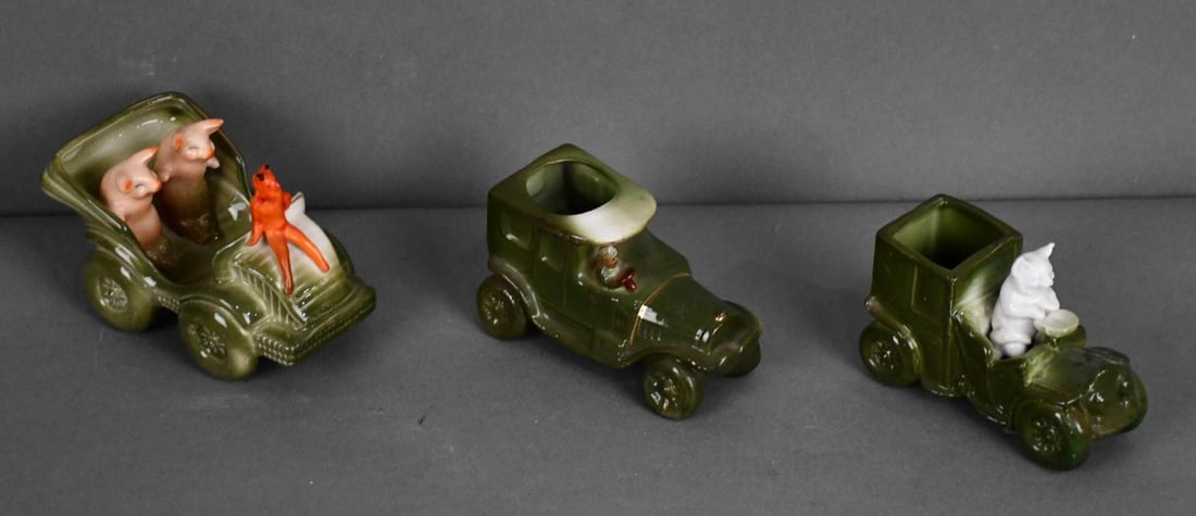 3-German Ceramic Vehicles (1 of 5)