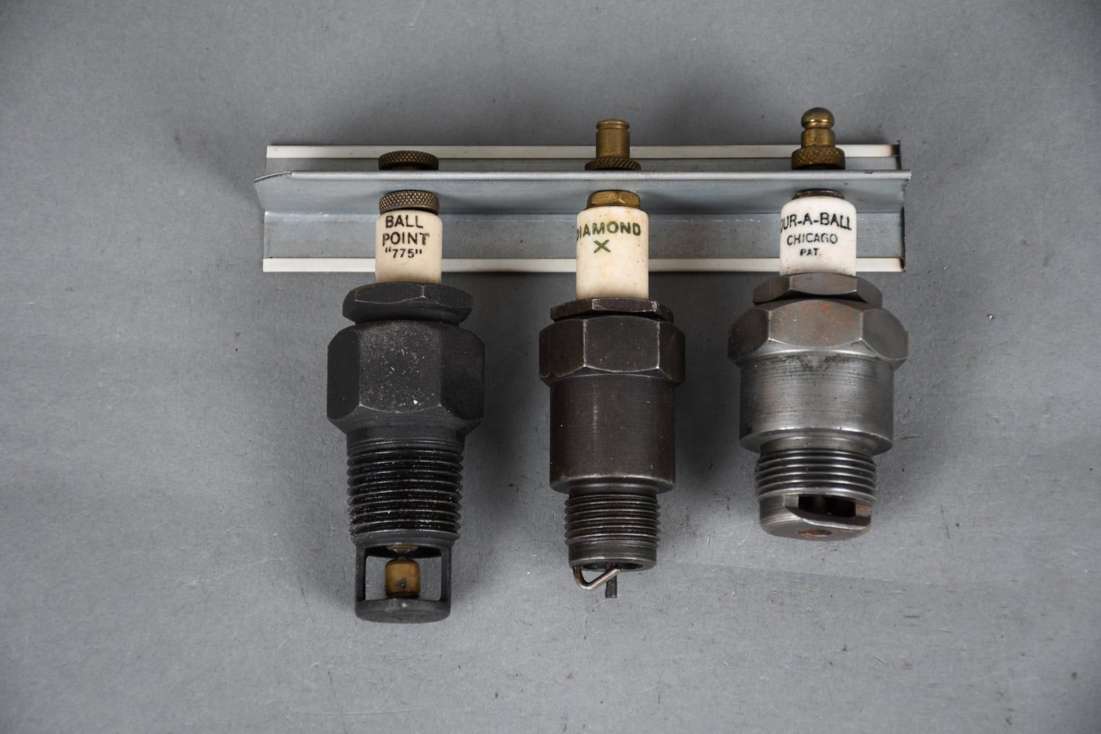 3-Spark Plug Ball Point, Diamond, Dur-a-Ball: 3.5"T., or less