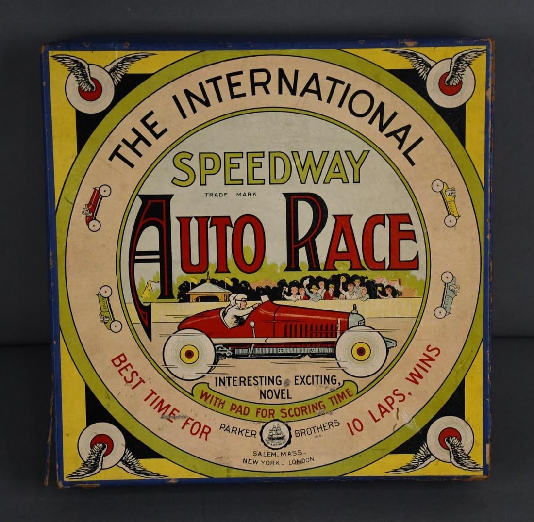 The International Speedway Auto Race Game w/Box (1 of 5)