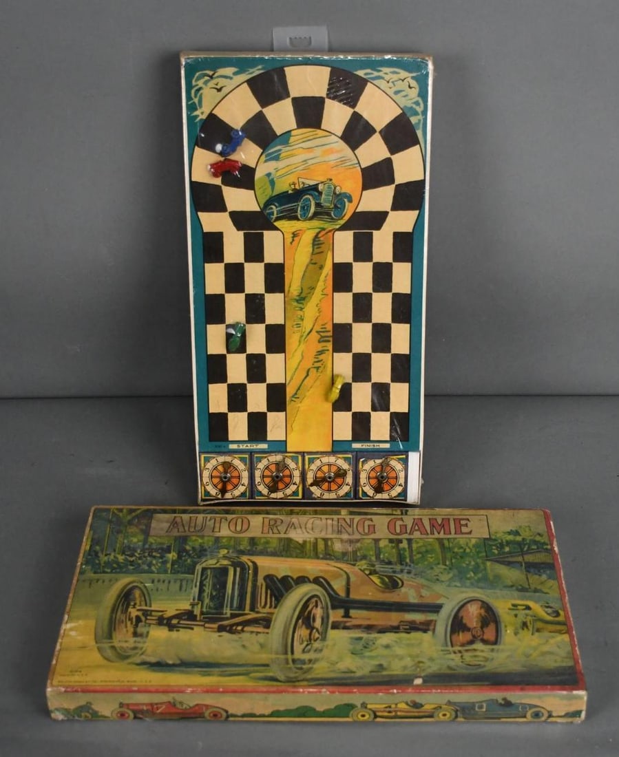 Auto Racing Game w/Box (1 of 5)