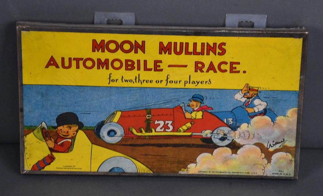 Moon Mullins Automobile Race Board Game Box (1 of 4)
