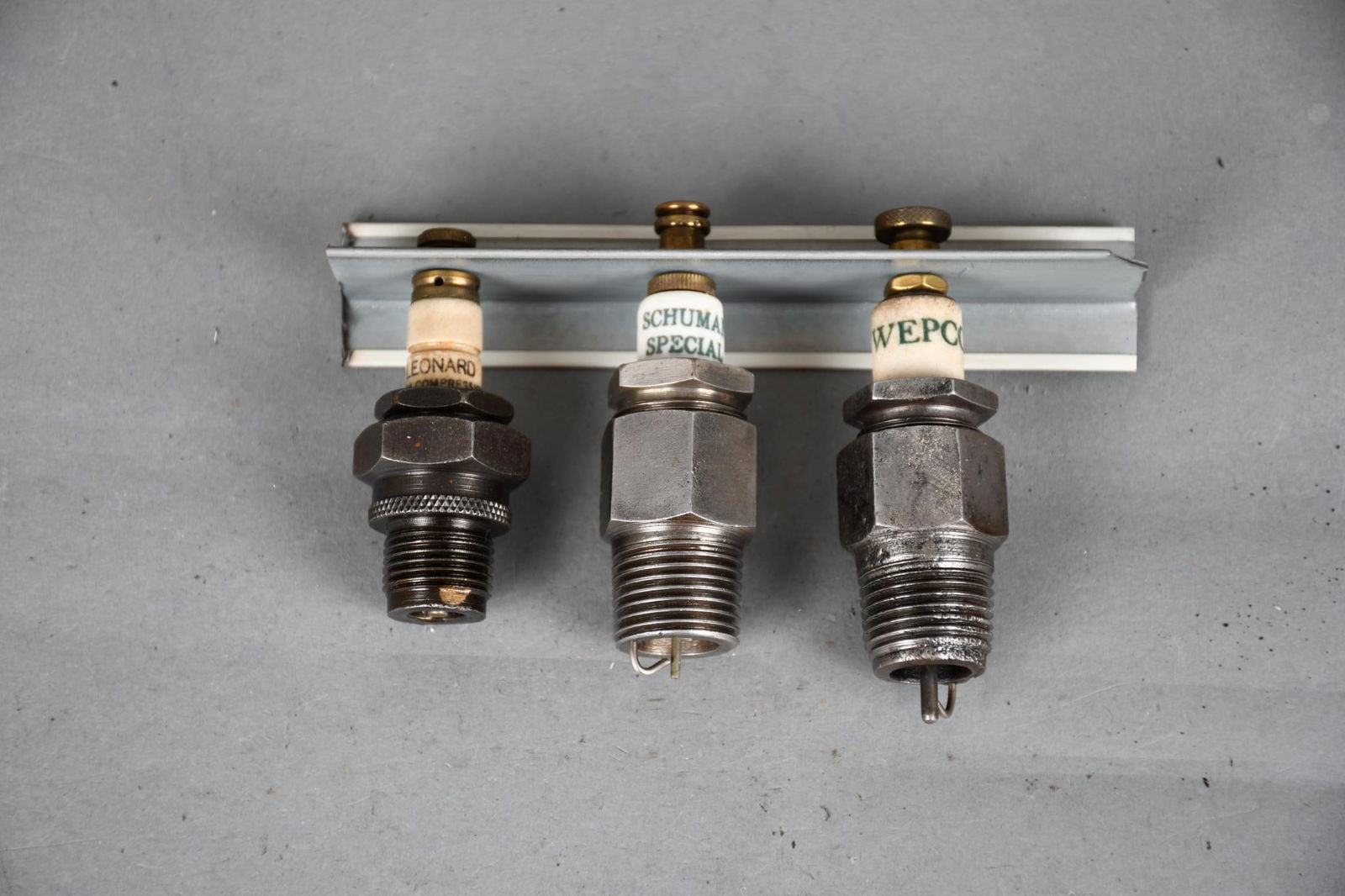 3-Spark Plugs Leonard, Schuman Special, WEPCO (1 of 4)