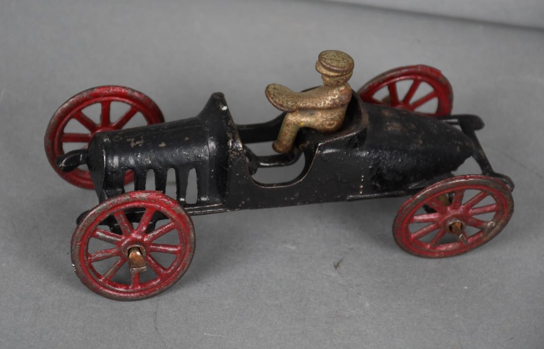 Cast Iron Boat Tail Car (1 of 3)