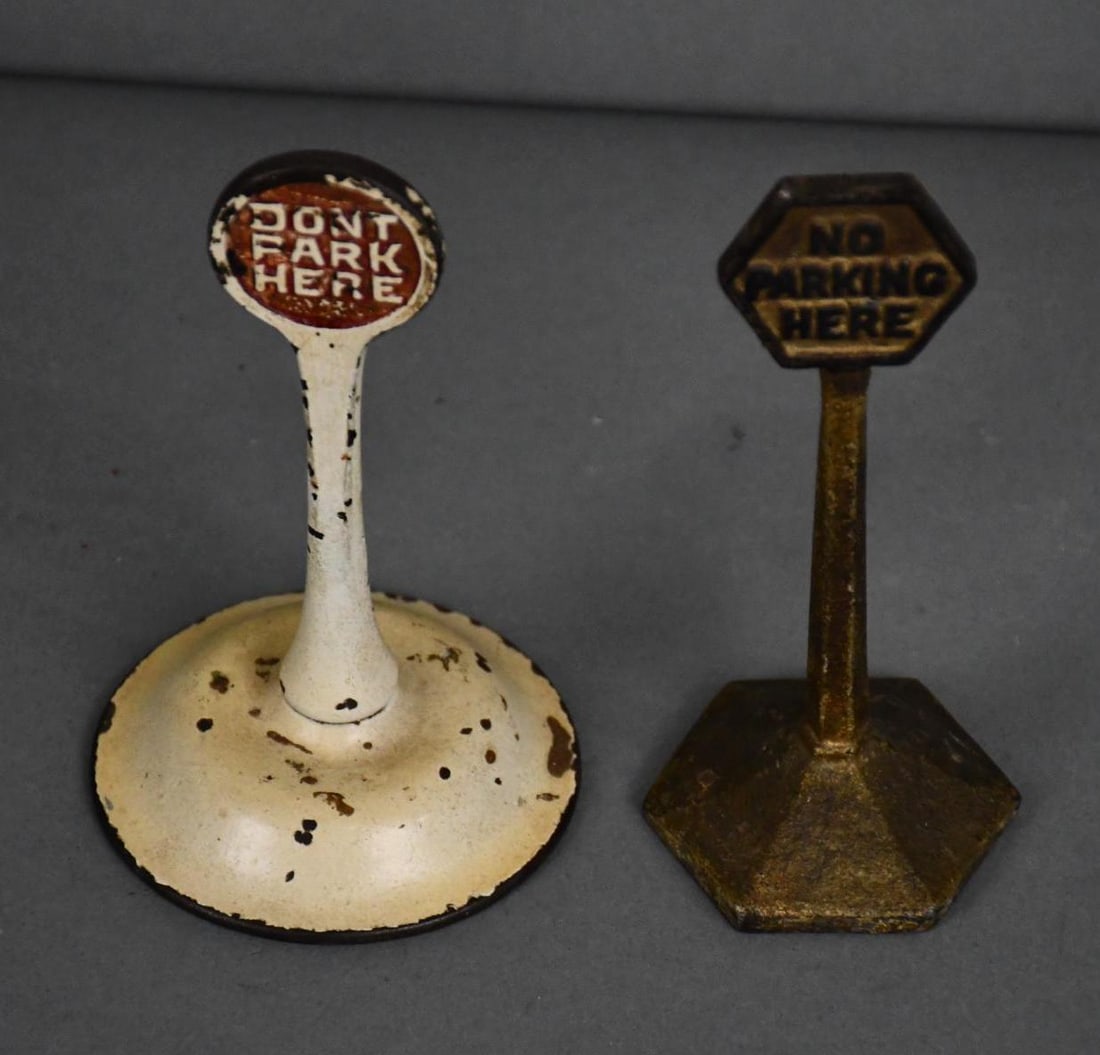 2-Cast Iron Road Signs (1 of 2)