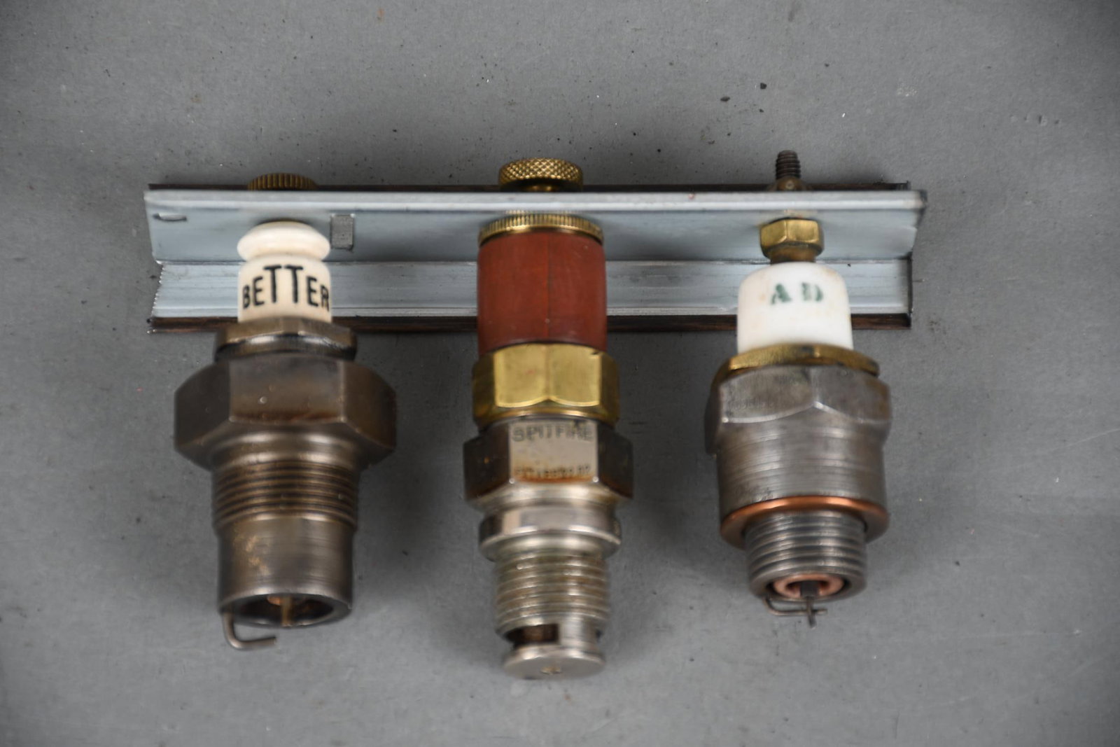 3-Spark Plugs Better, Spitfire, AD: 3.25"T. or less