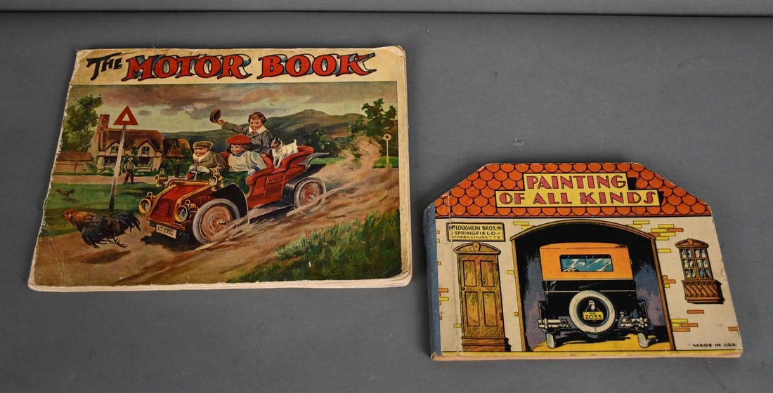 Motor Book & Painting of all Kinds Books for Children (1 of 4)
