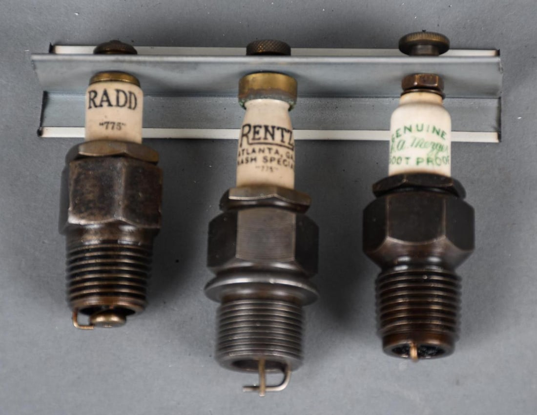 3-Spark Plugs Radd, Rentl, Amerze: 3.5"T. or less