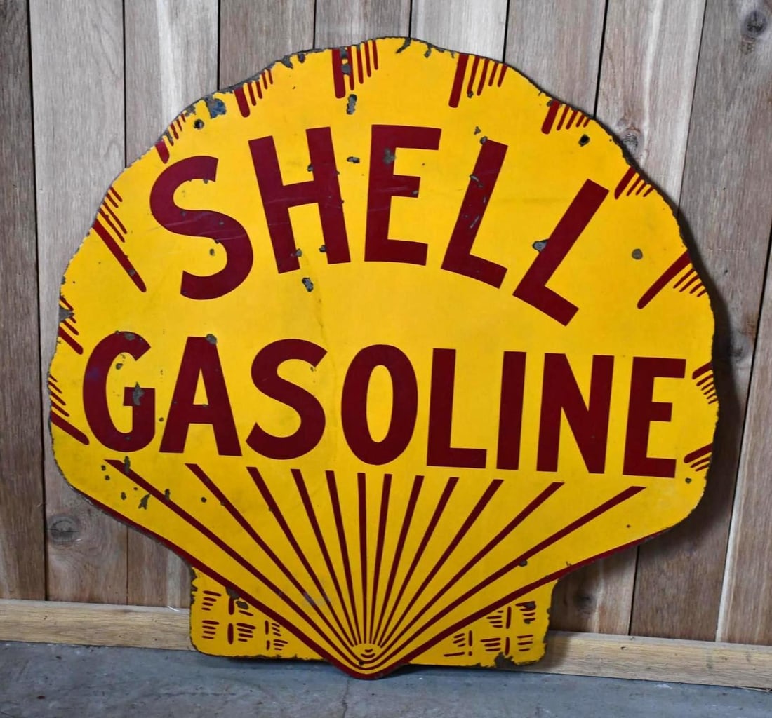 Shell Gasoline Porcelain Sign (TAC) (1 of 6)
