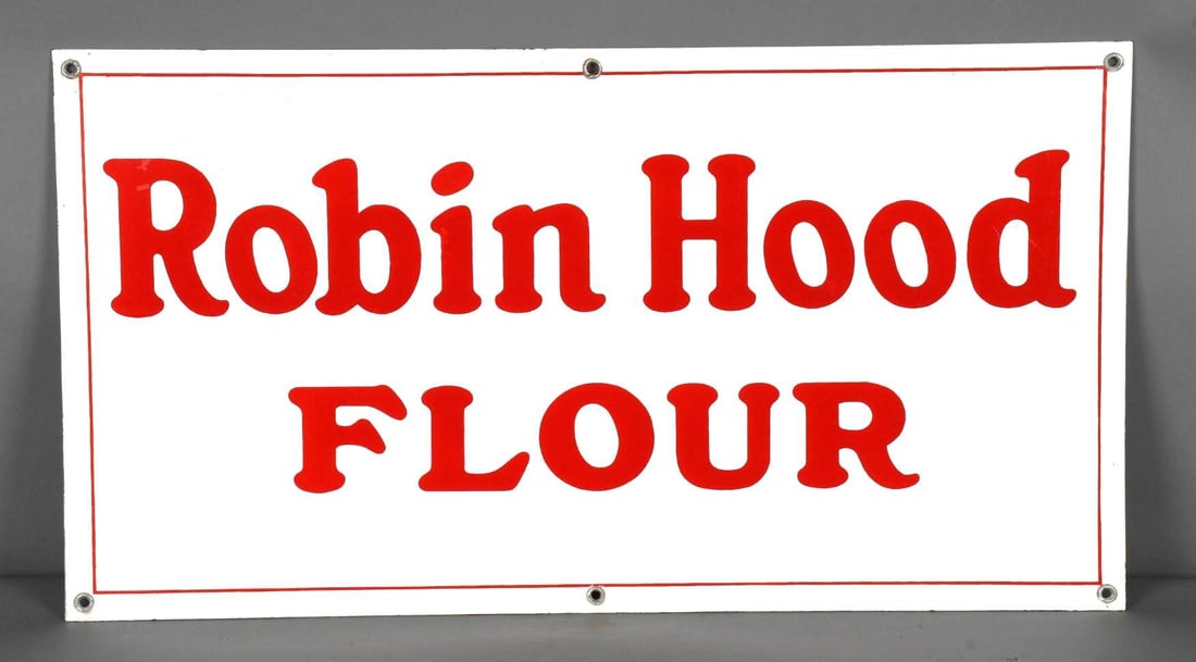 Robin Hood Flour Porcelain Sign (TAC) (1 of 3)