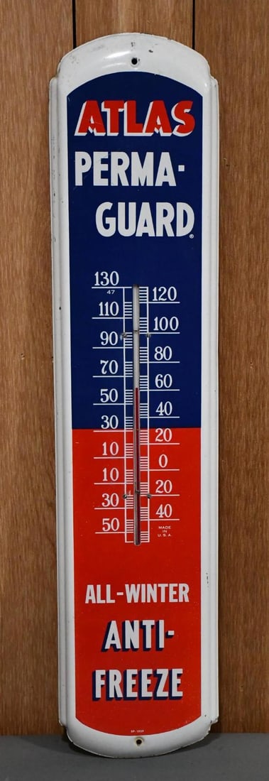 Atlas Perma-Guard Anti-Freeze Metal Thermometer (1 of 4)