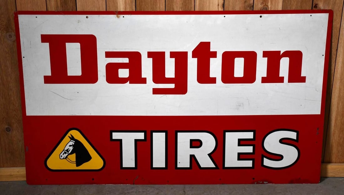 Dayton Tires w/Logo Metal Sign (TAC) (1 of 5)