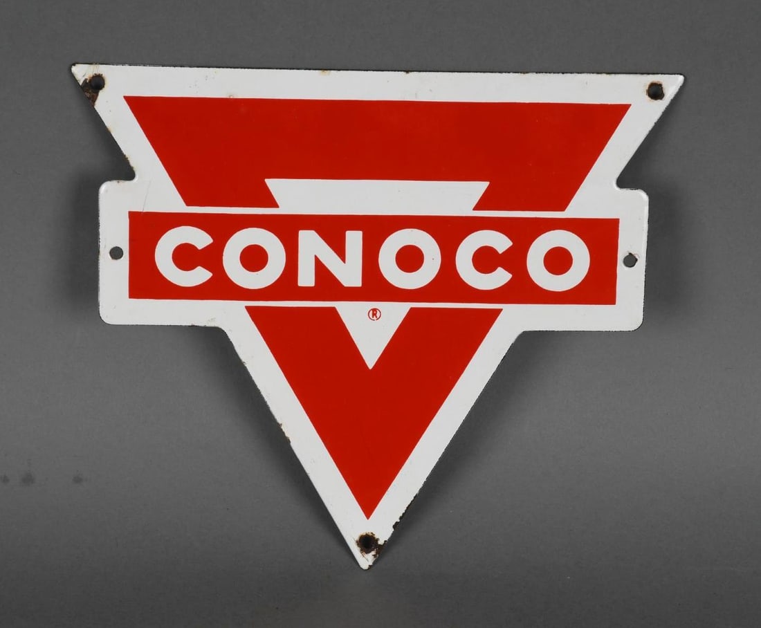 Conoco (Motor Oil) Porcelain Rack Sign (TAC) (1 of 2)