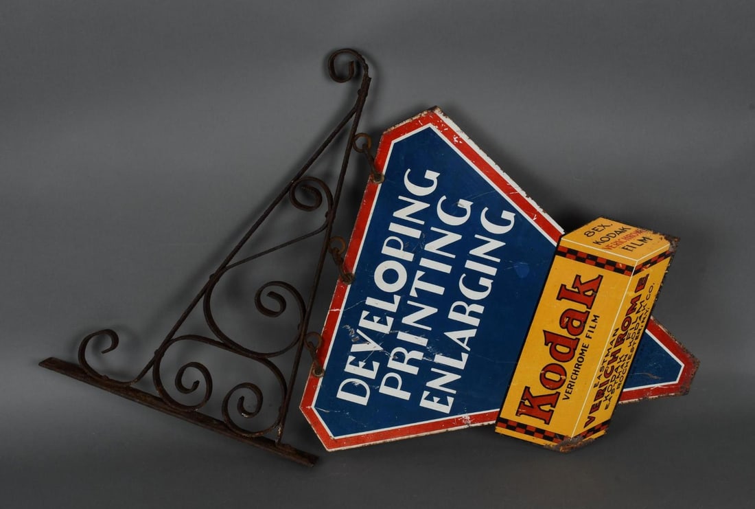 Kodak Developing Printing Enlarging Metal Sign (TAC) (1 of 4)