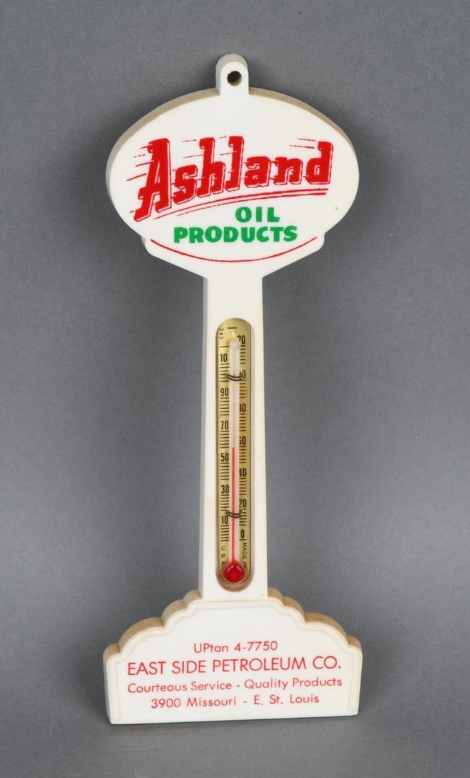 Ashland Oil Products Plastic Pole Thermometer (TAC) (1 of 3)