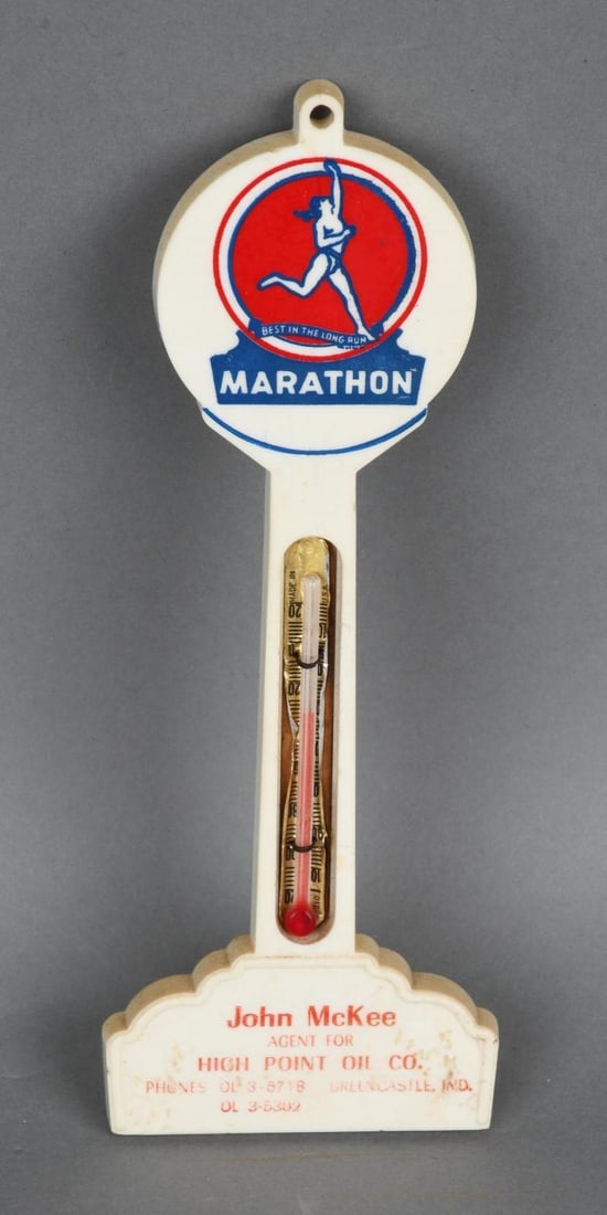 Marathon w/Logo Plastic Pole Thermometer (TAC) (1 of 3)