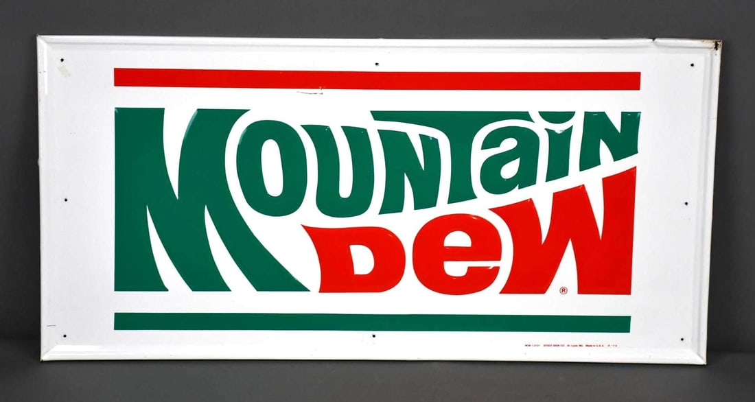 Mountain Dew Metal Sign (TAC) (1 of 5)