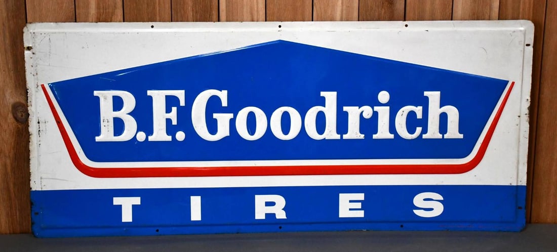 B.F. Goodrich (tires) Metal Sign (TAC) (1 of 4)