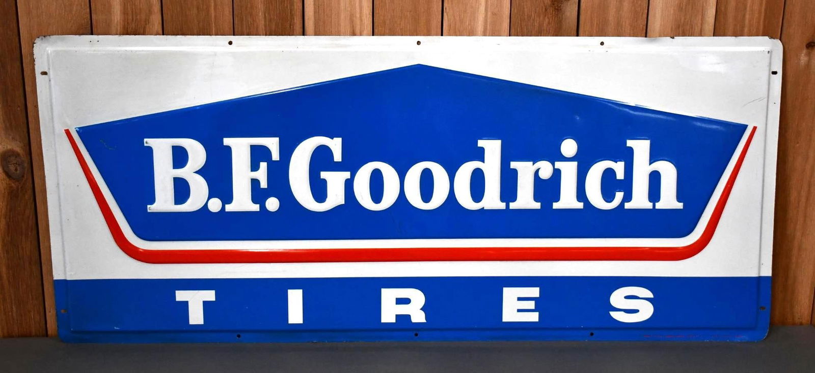 B.F. Goodrich Tires Metal Sign (TAC) (1 of 4)
