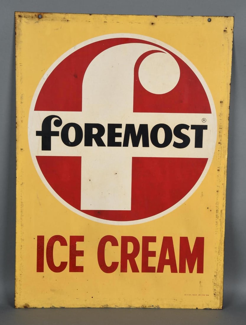 Foremost Ice Cream Sign