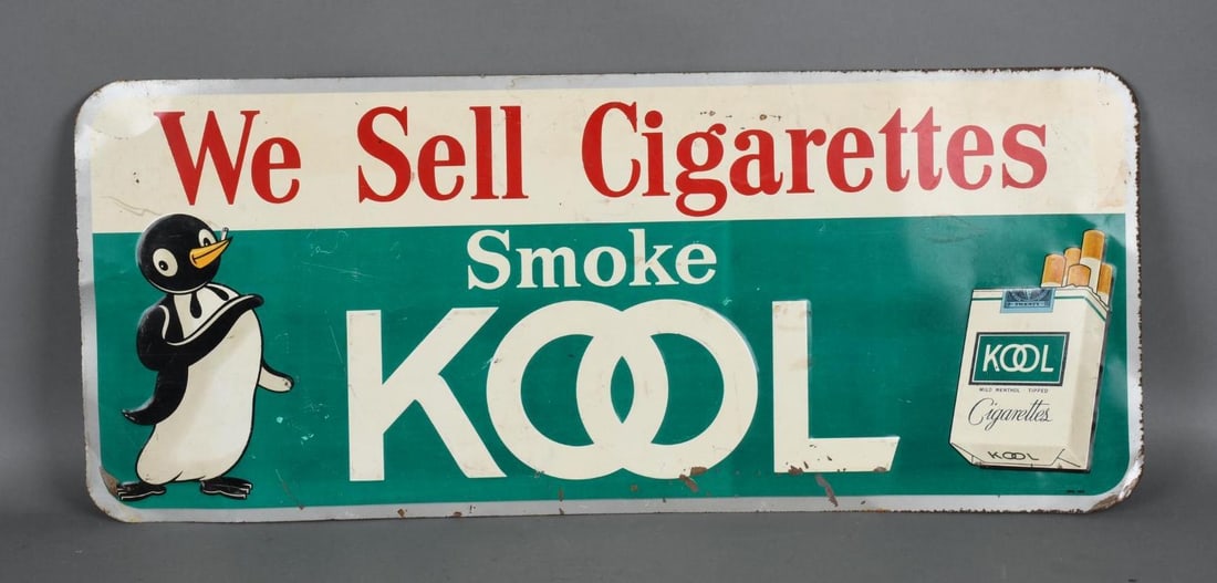 We Sell Cigarettes Kool w/Logo Metal Sign (1 of 4)