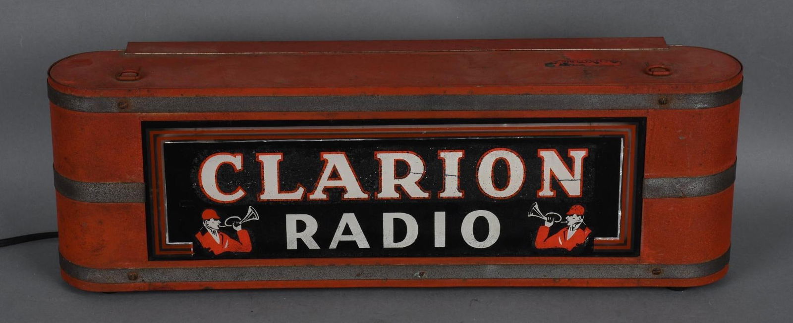 Clarion Radio w/Logo Lighted Sign (1 of 4)