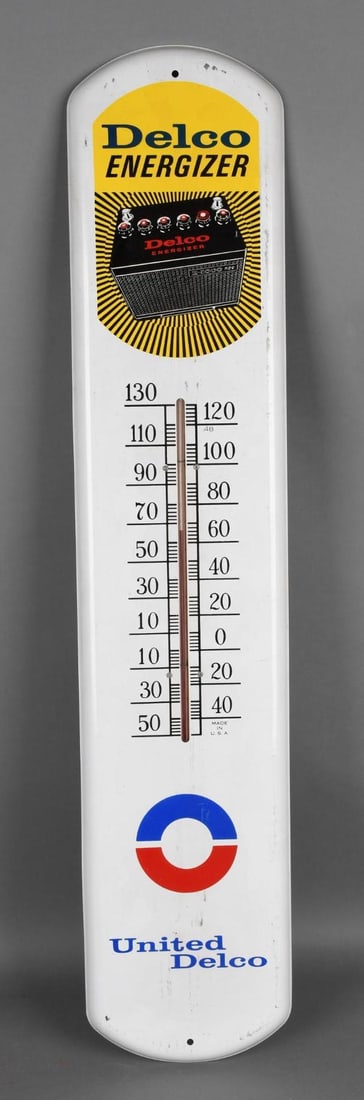 Delco Energizer Battery Metal Sign (1 of 4)