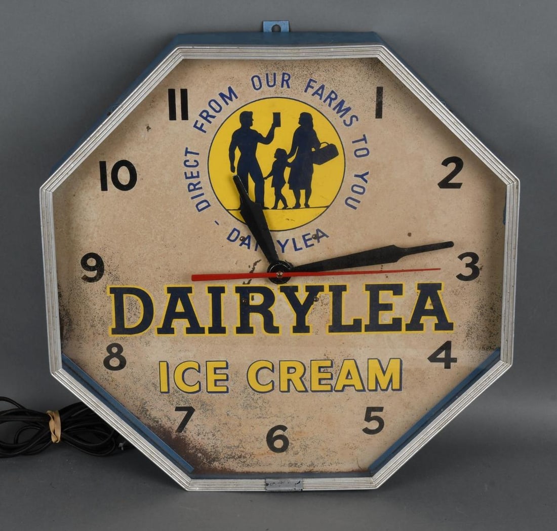 Dairylea Ice Cream Electric Clock (1 of 4)