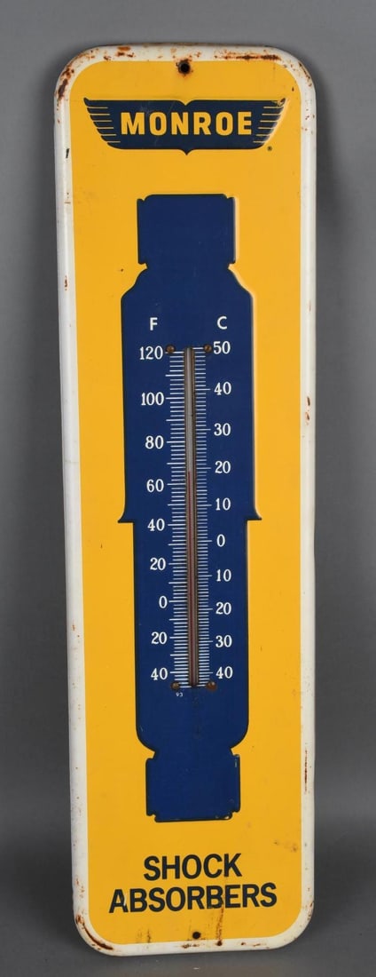 Monroe Shock Absorbers Metal Thermometer (1 of 2)
