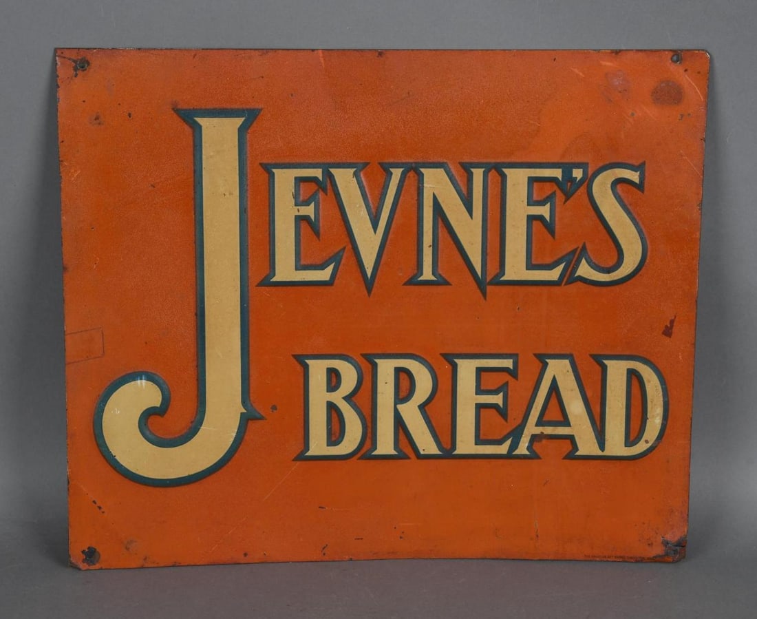 Jevine's Bread Metal Sign (1 of 2)