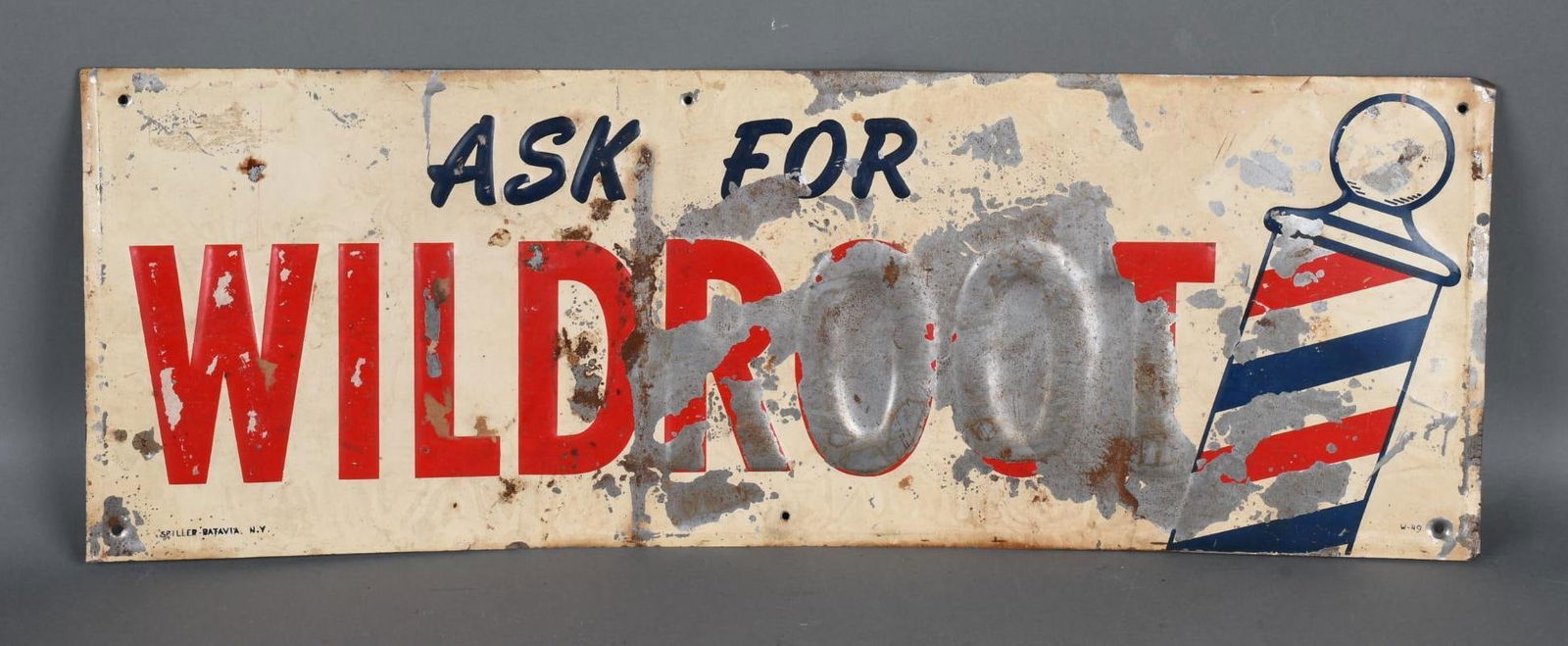Ask for Wildroot Metal Sign (1 of 3)