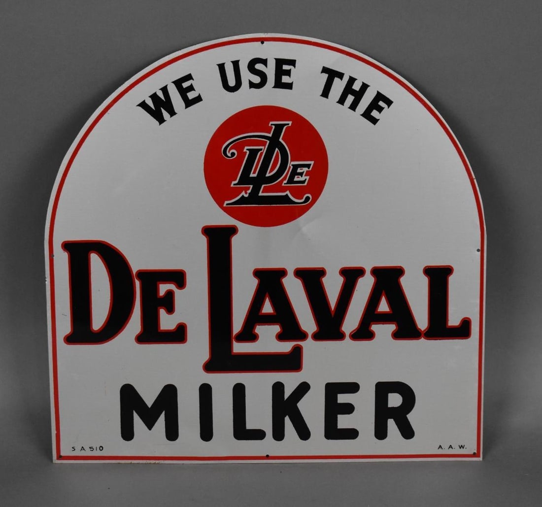 We Use De Laval Metal Sign (1 of 3)