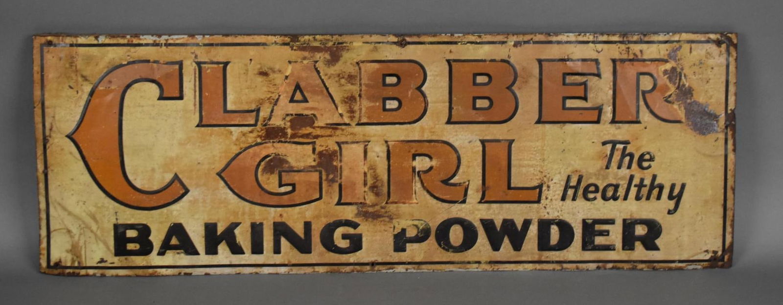Clabber Girl Baking Power Metal Sign (1 of 4)