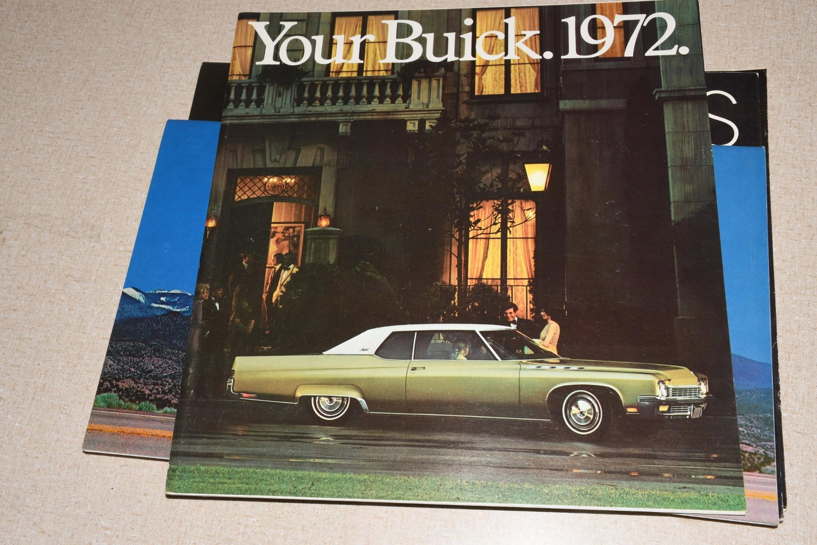 Lot of 6 Buick Brochures - 1 (1966) 1 (1968) 1 (1969) 1 (1970) 1 (1971) 1 (1972): 10"x13", all in good condition, all have very light wear.