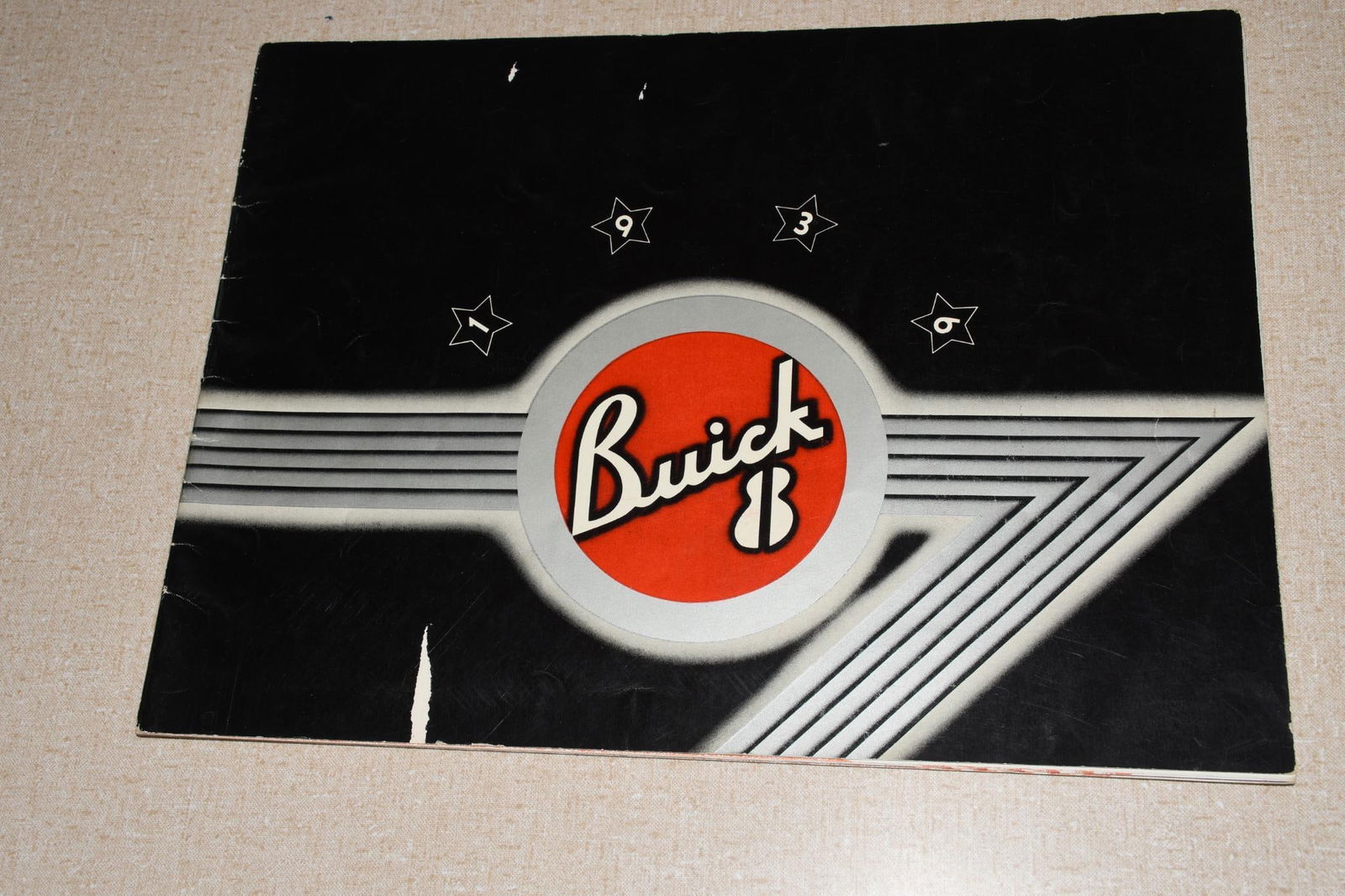 1936 Buick Eight Series 40 60 80 90 Color Sales Brochure Catalog XL Original (1 of 9)