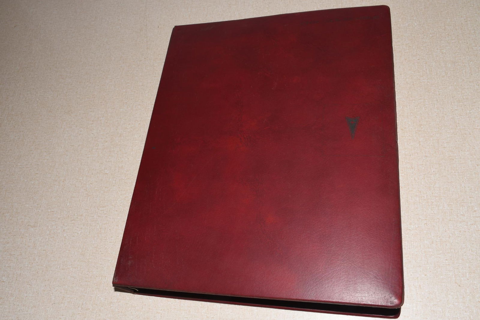 1976 Pontiac Color&Upholstery Selections Firebird Sunbird Astre LeMans GrandPrix: 15"x12", the binder has several ring binders inside.