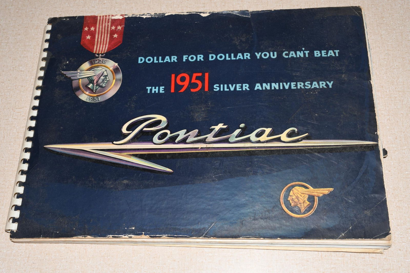 1951 Pontiac Dealer Album Catalina Chieftain DeLuxe Streamliner Wagon Coupe (1 of 15)