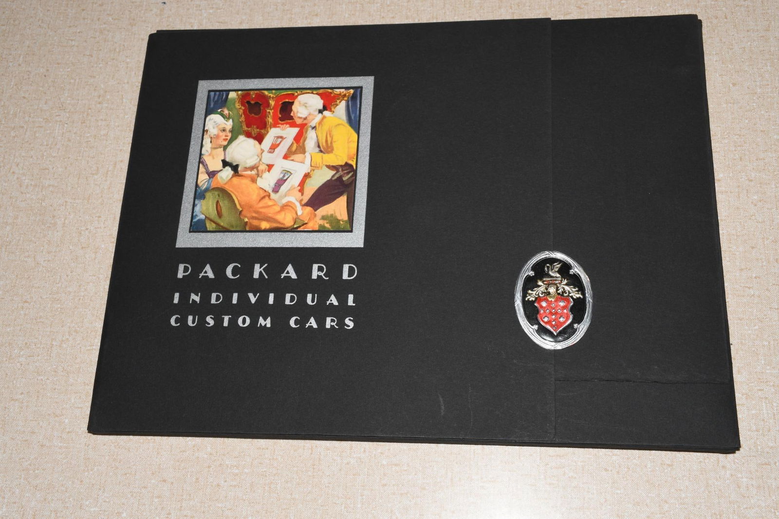 1931 Packard Individual Custom Cars Portfolio Dealer Brochure Dietrich Limo Rare (1 of 9)