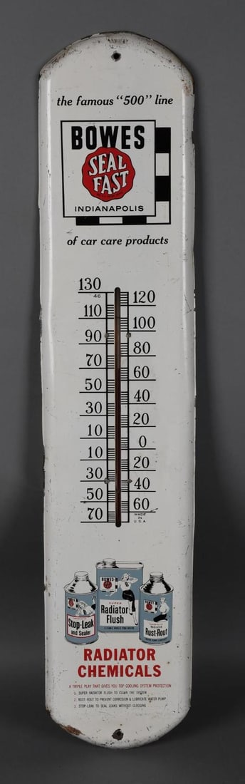 Bowes Seal Fast Radiator Chemicals Metal Thermometer (TAC) (1 of 4)