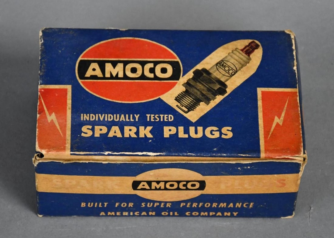 10-AMOCO Spark Plugs NIB (1 of 3)