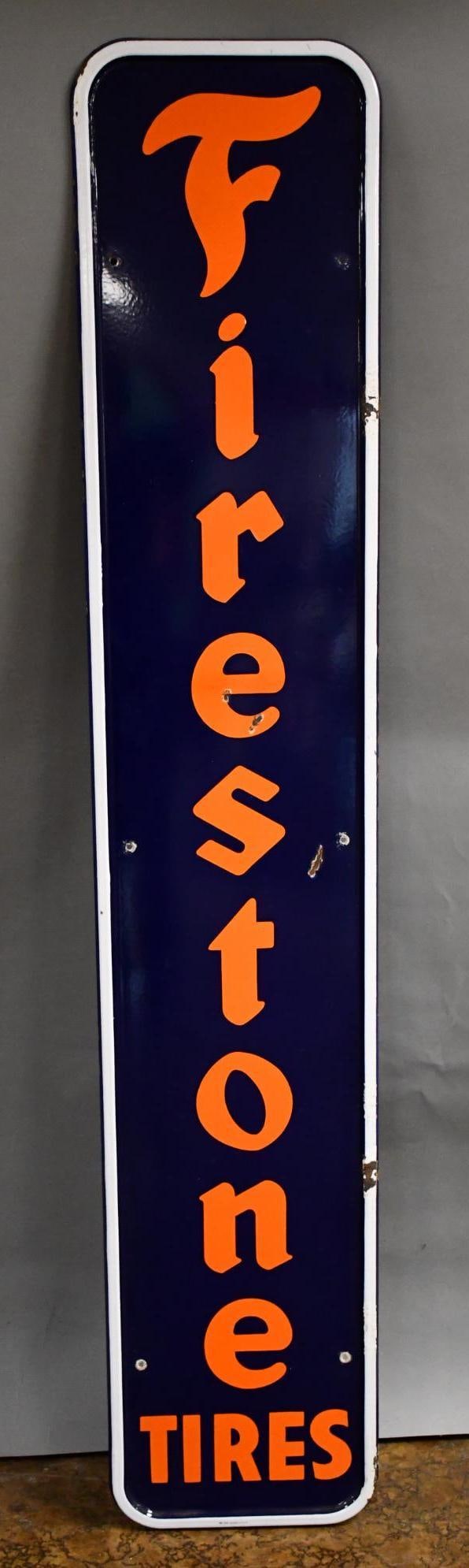 Firestone Tires Porcelain Sign (TAC) (1 of 5)