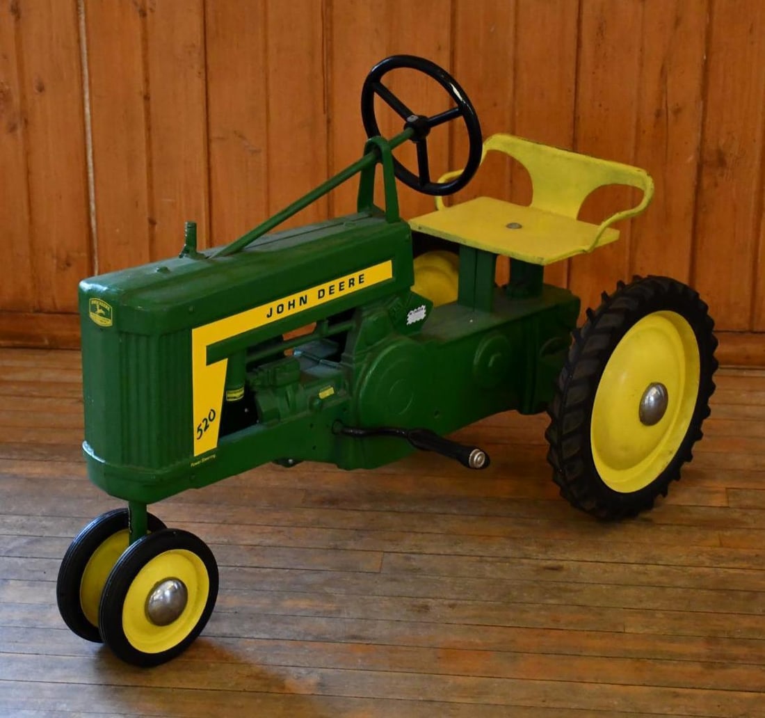 Custom John Deere 520 Pedal Tractor By Eska Auction