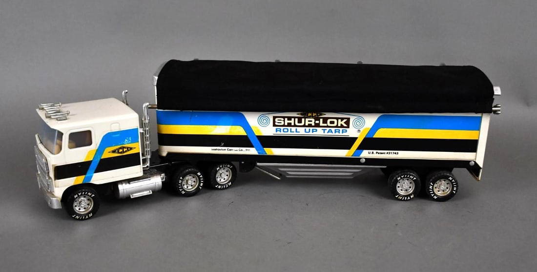 Shurlok Tarp Dealer Display Truck On Nylint Semi Auction