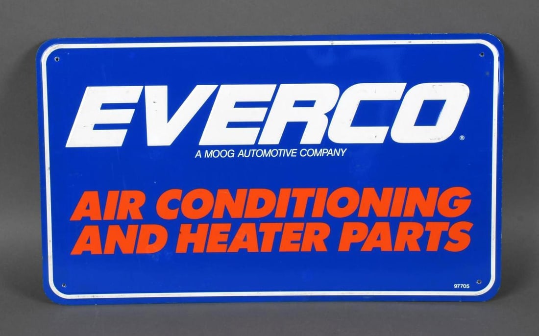 Everco Air Conditioning Parts Metal Sign (1 of 4)