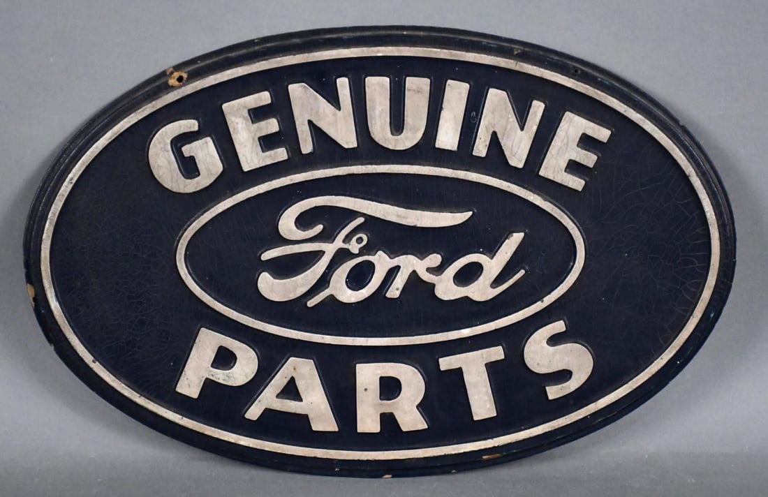 Hard to find Ford Genuine Parts Sign made from Soybeans (TAC) (1 of 4)