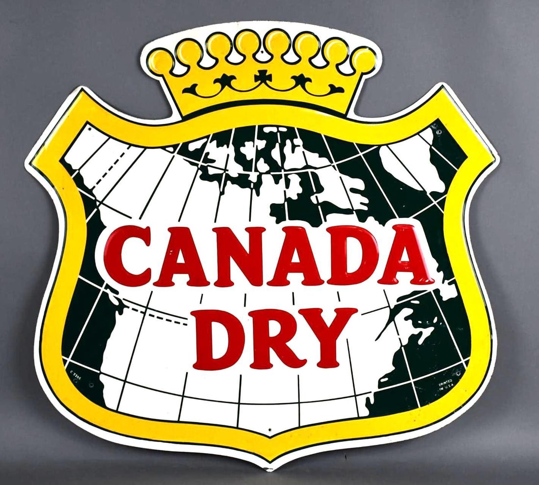 Canada Dry Logo Metal Sign (TAC) (1 of 5)