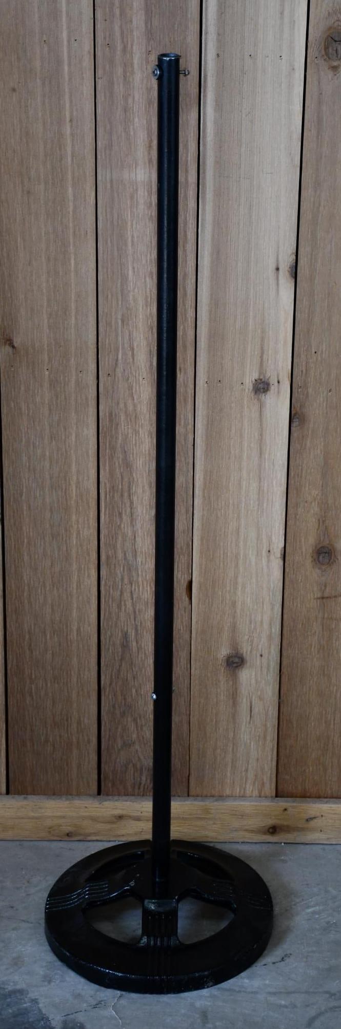 Hood Tires Sign Base & Pole (1 of 2)